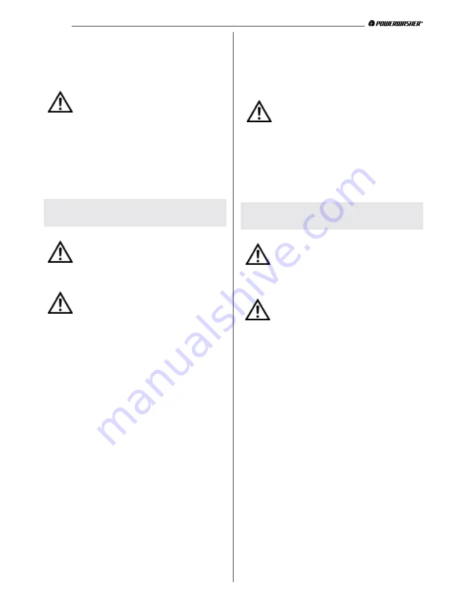 PowerWasher H1700 User Manual Download Page 20