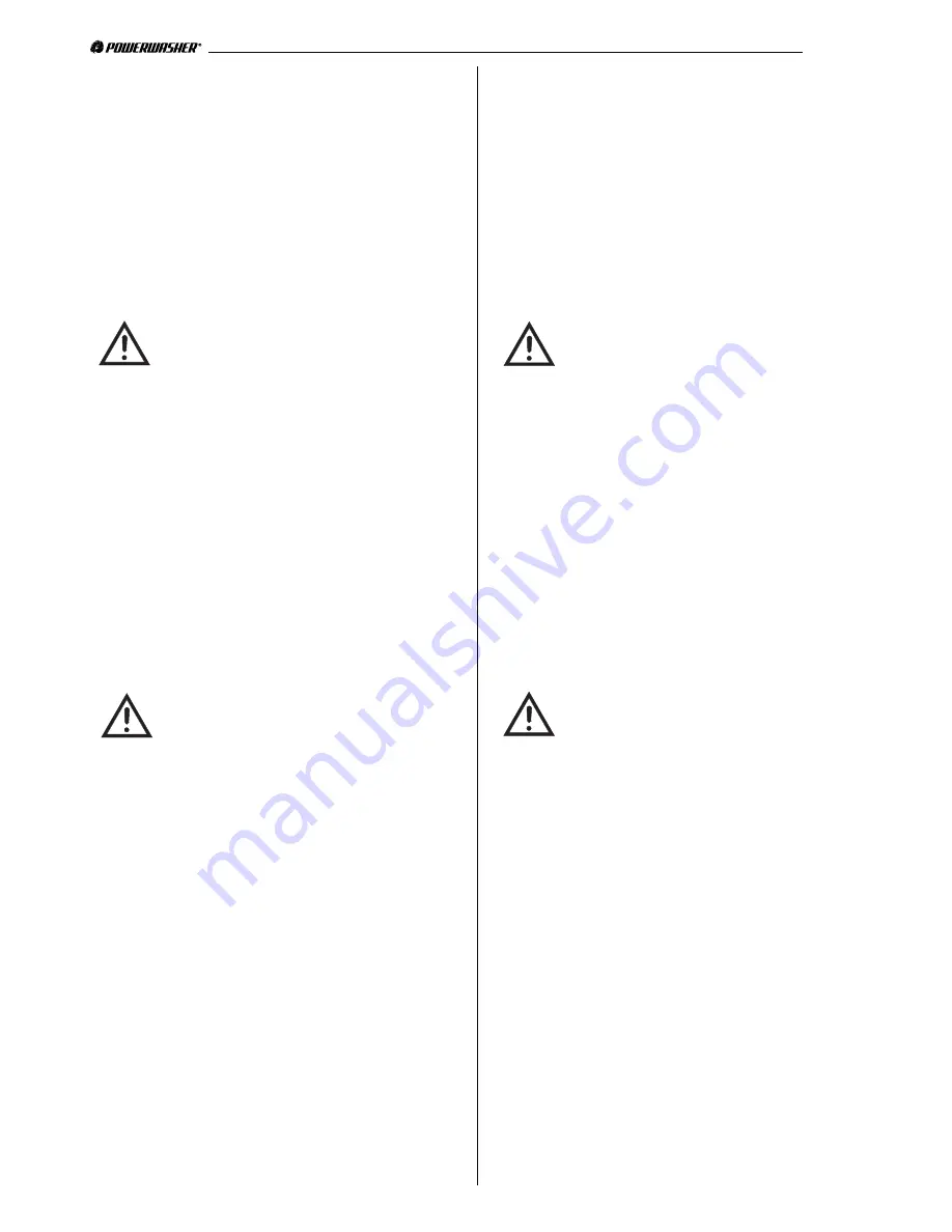 PowerWasher H2010-1 Manual Download Page 13