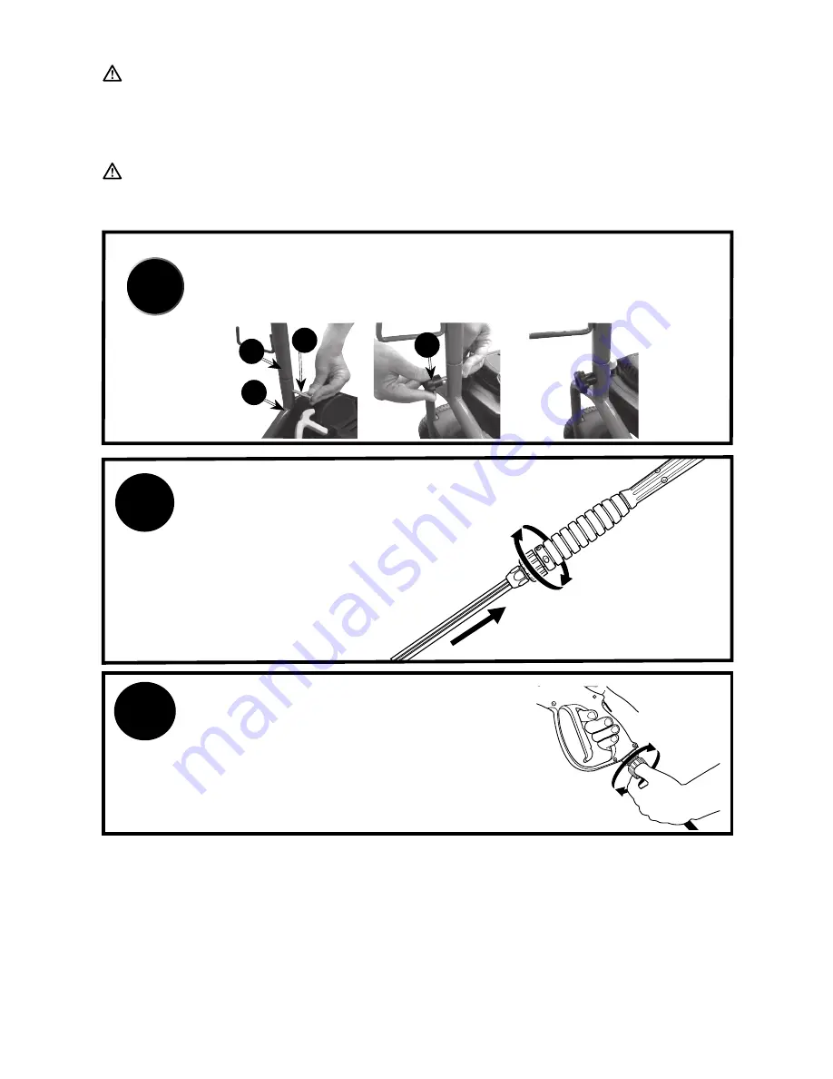 PowerWasher PW2623C Instruction Manual Download Page 2