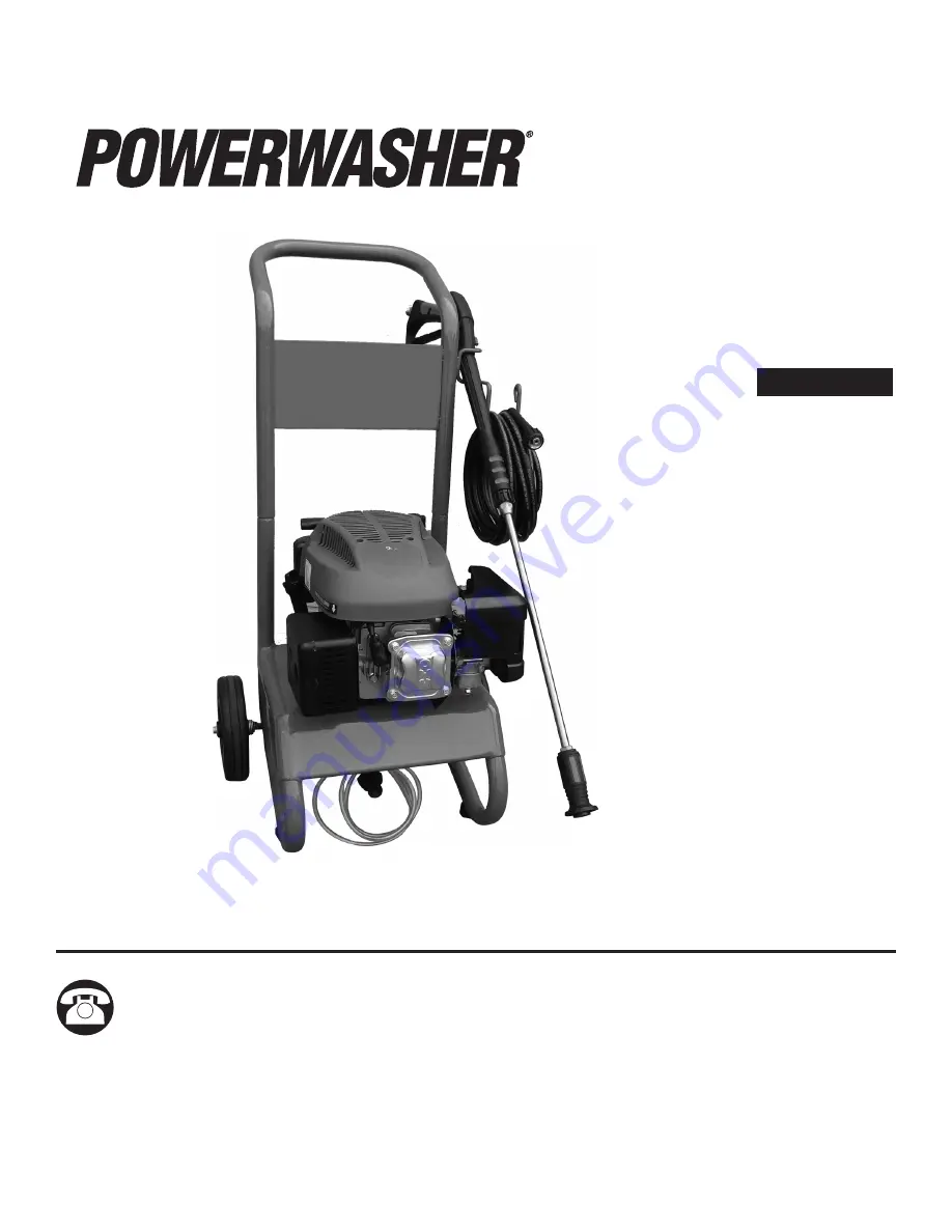 PowerWasher PWH2600 Instruction Manual Download Page 1