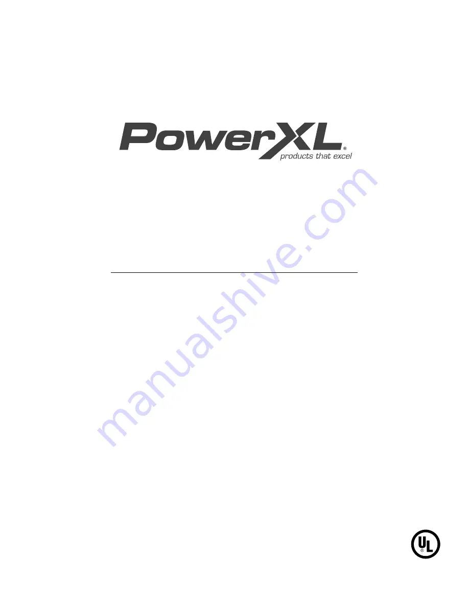 PowerXL BDK04 Owner'S Manual Download Page 28