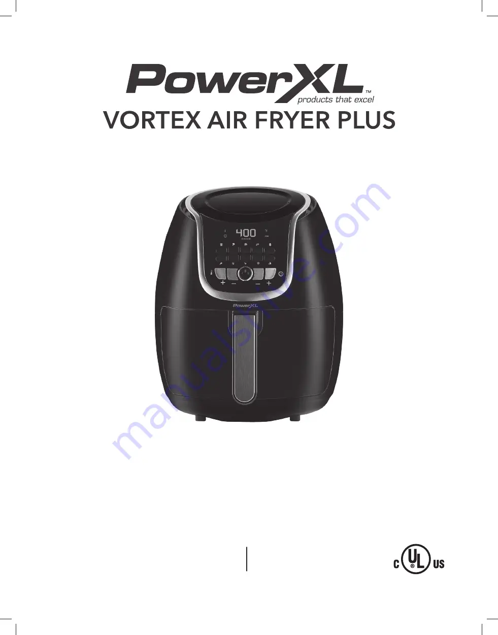 PowerXL HF-1096LCD-P Owner'S Manual Download Page 1