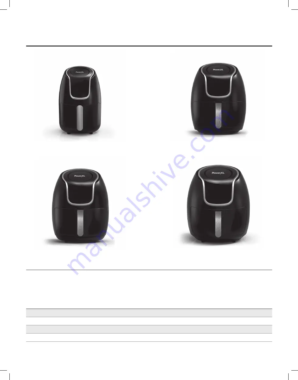 PowerXL Vortex Air Fryer HF-1096TS Owner'S Manual Download Page 7