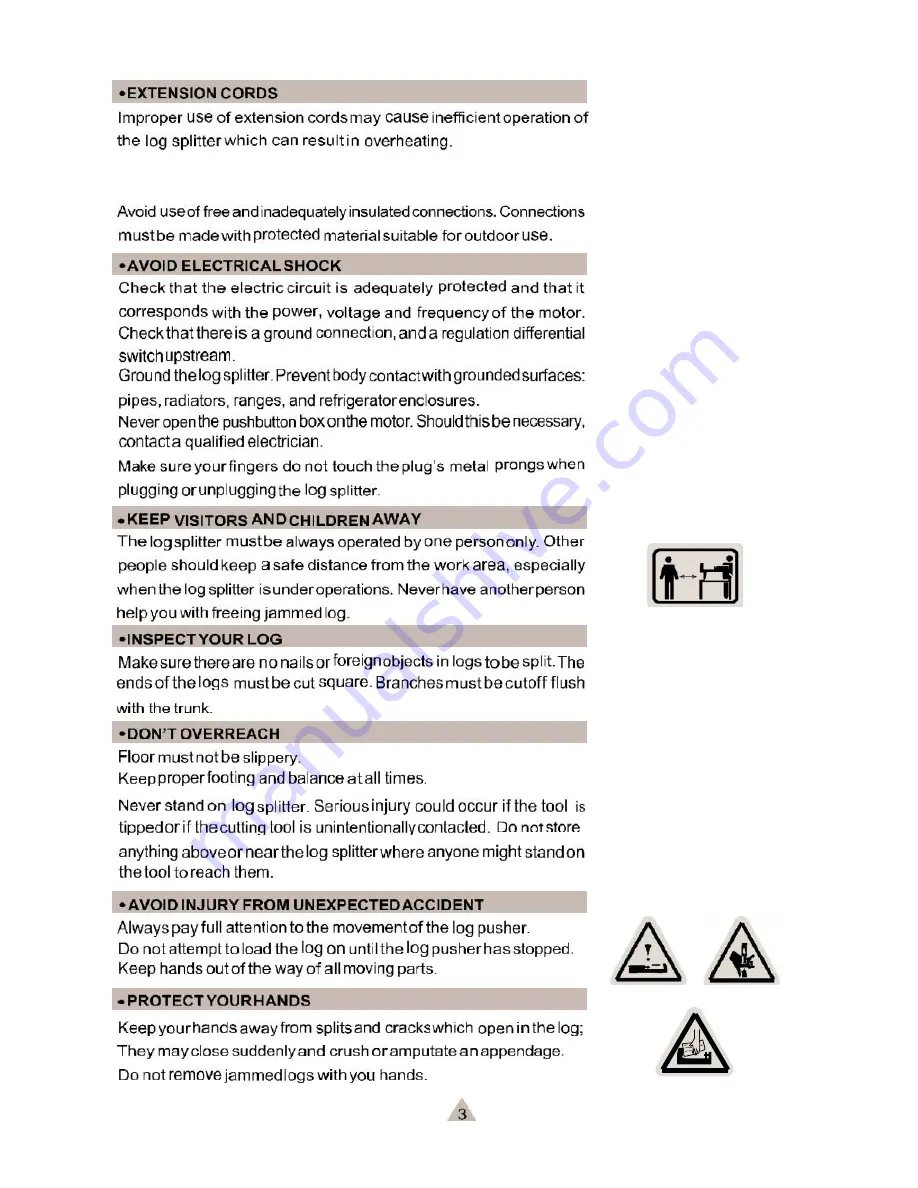 PowRkraft PK65575 Owner'S Manual Download Page 3