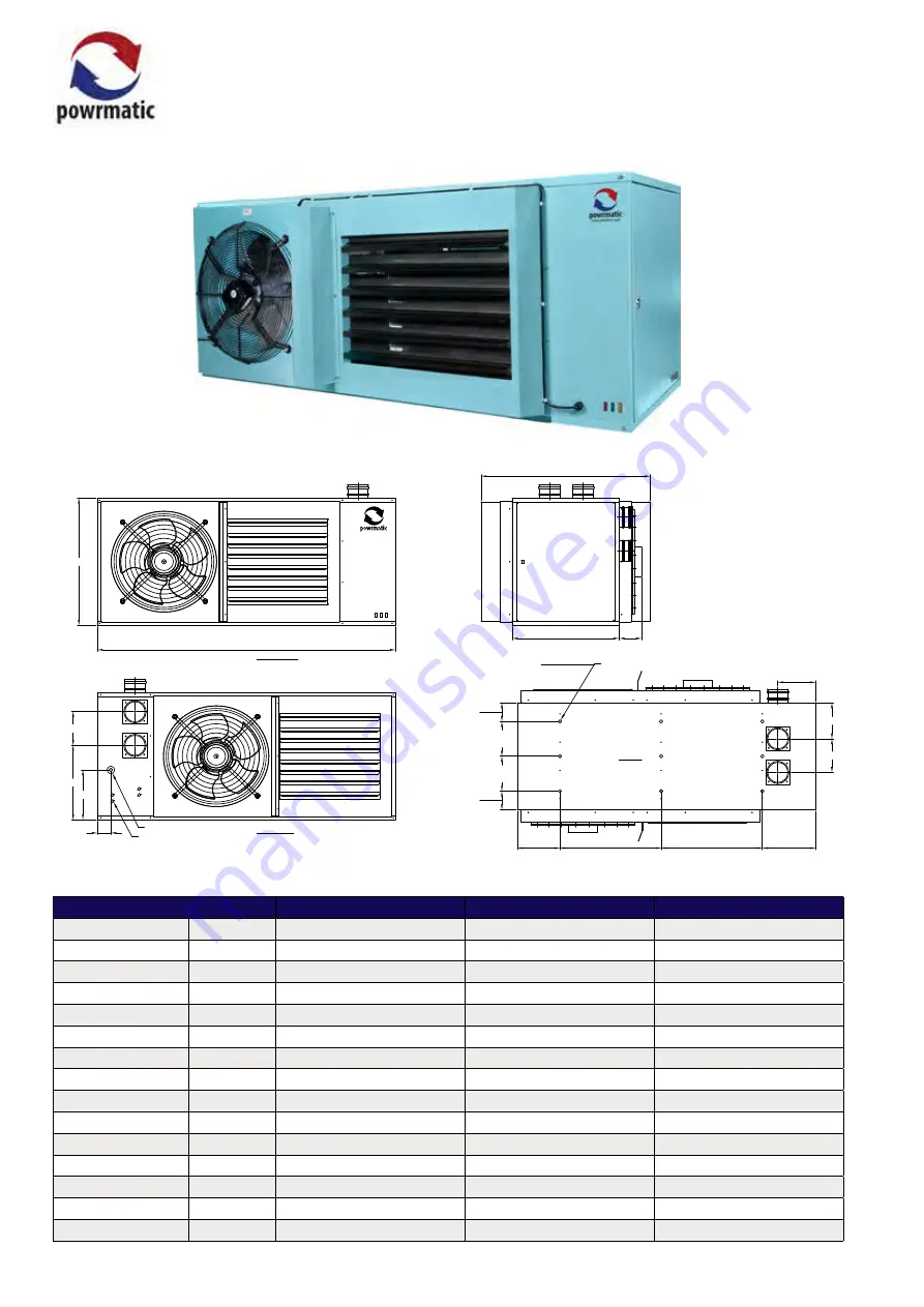 Powrmatic NVx120CCF User, Installation & Servicing Manual Download Page 8