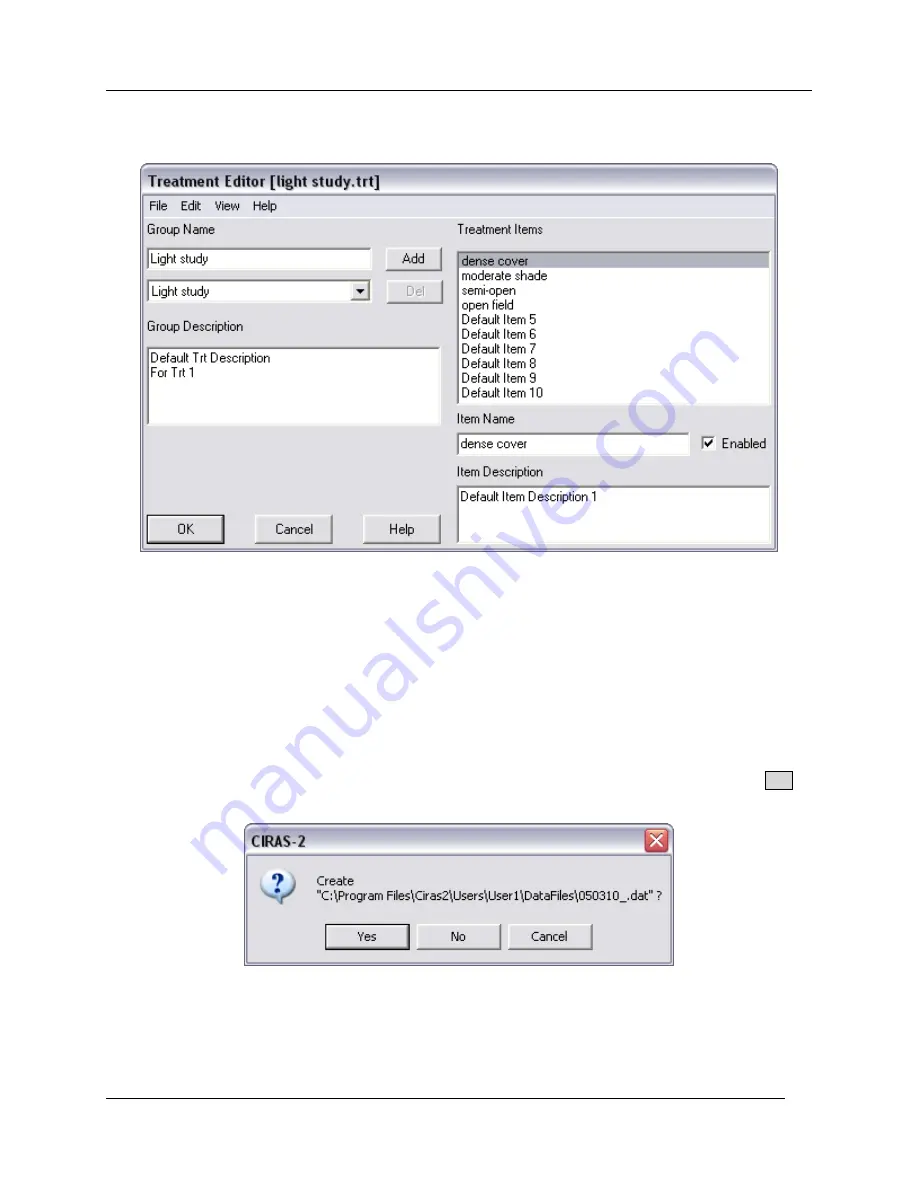 PP Systems CIRAS-2 Operator'S Manual Download Page 64