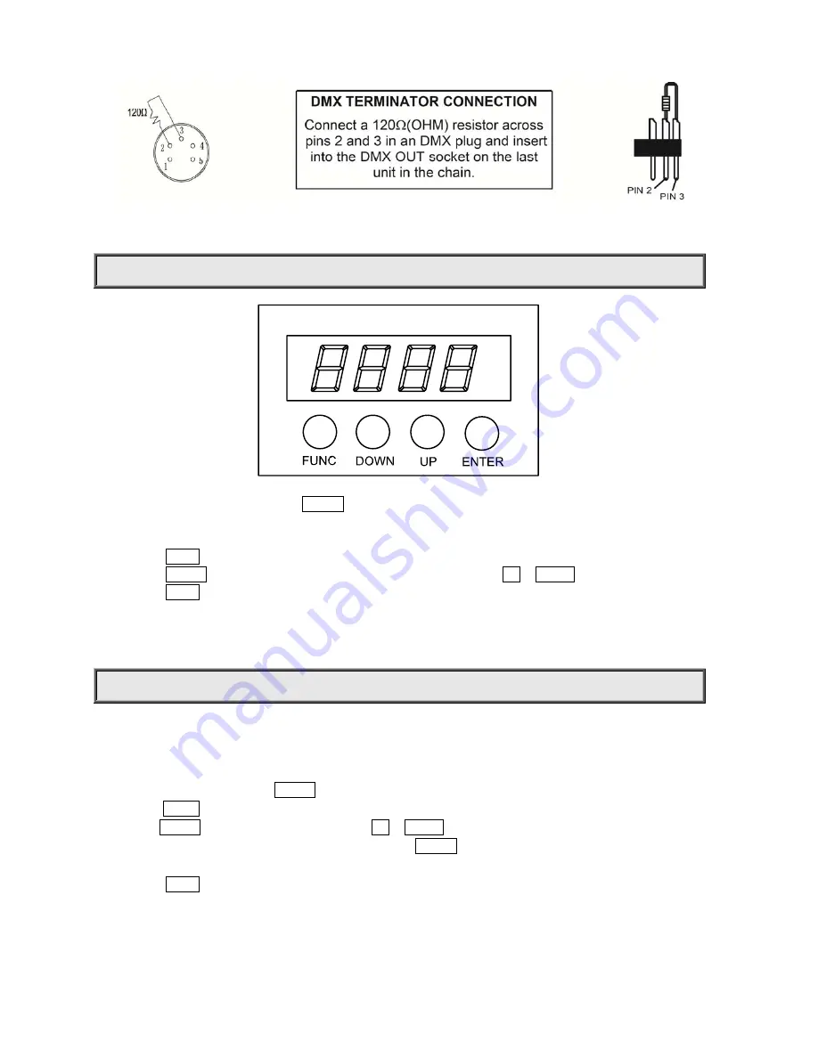 PR Lighting LED Studio 3200D Manual Download Page 6