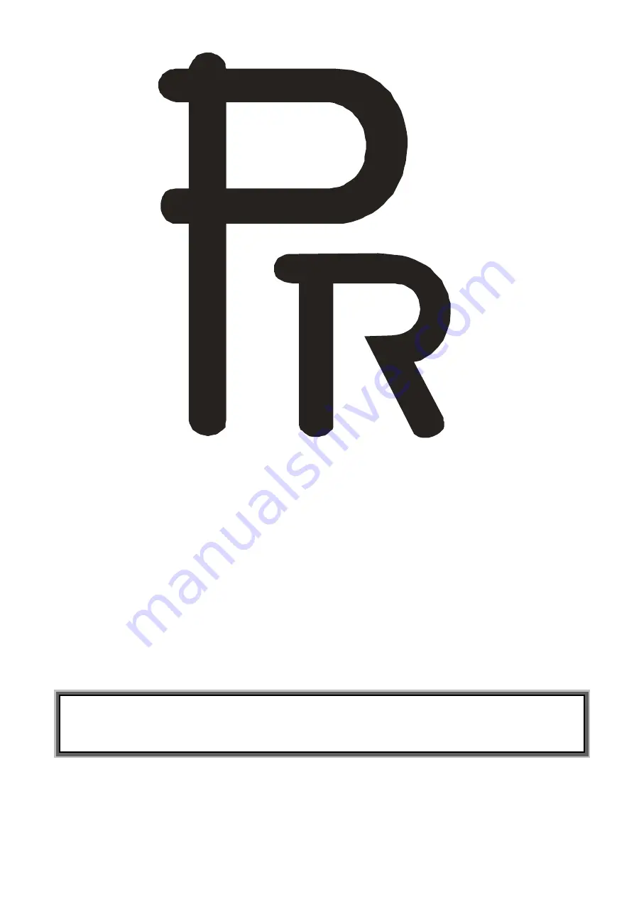 PR Lighting PR-2226 Manual Download Page 1