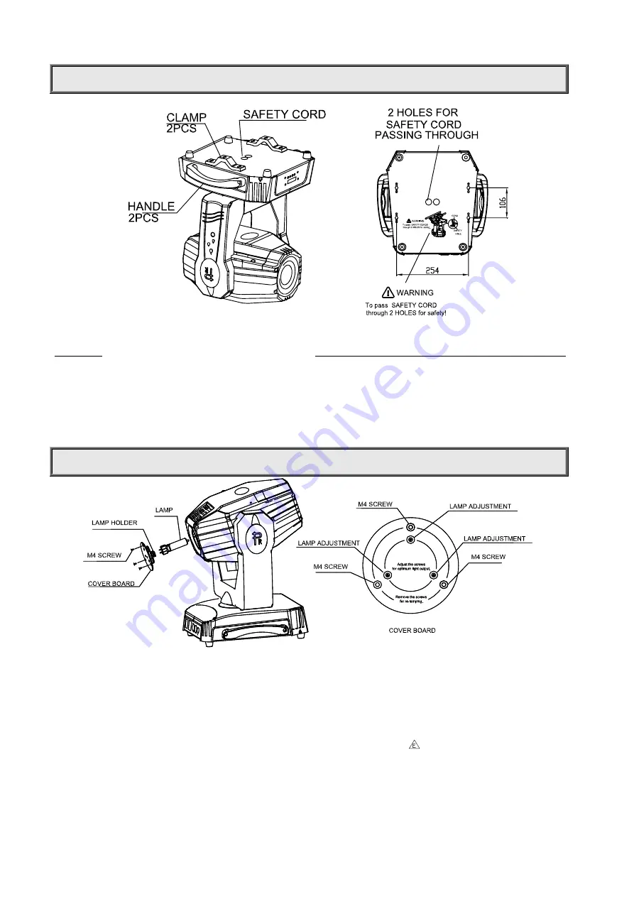 PR Lighting PR-2226 Manual Download Page 4