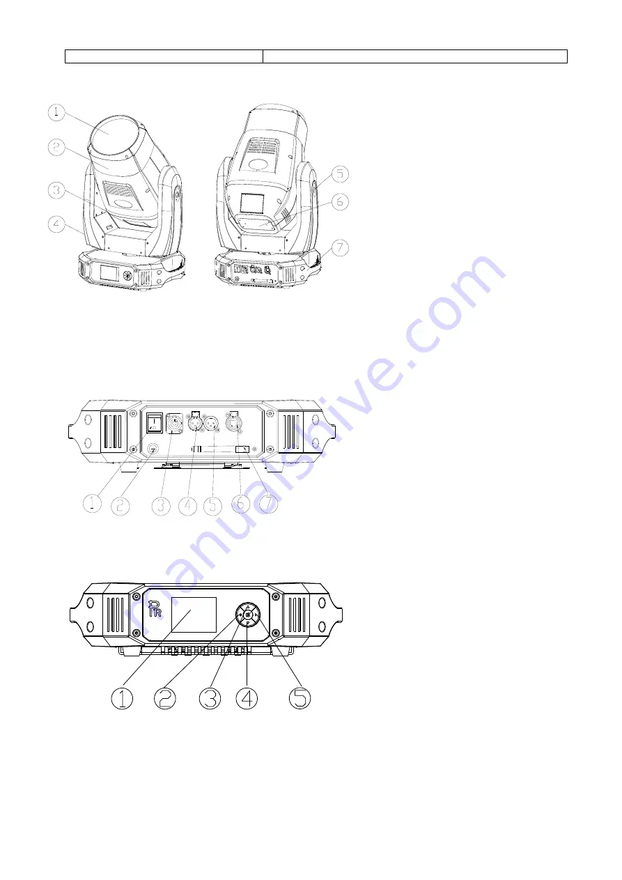 PR Lighting PR-2552 Скачать руководство пользователя страница 5