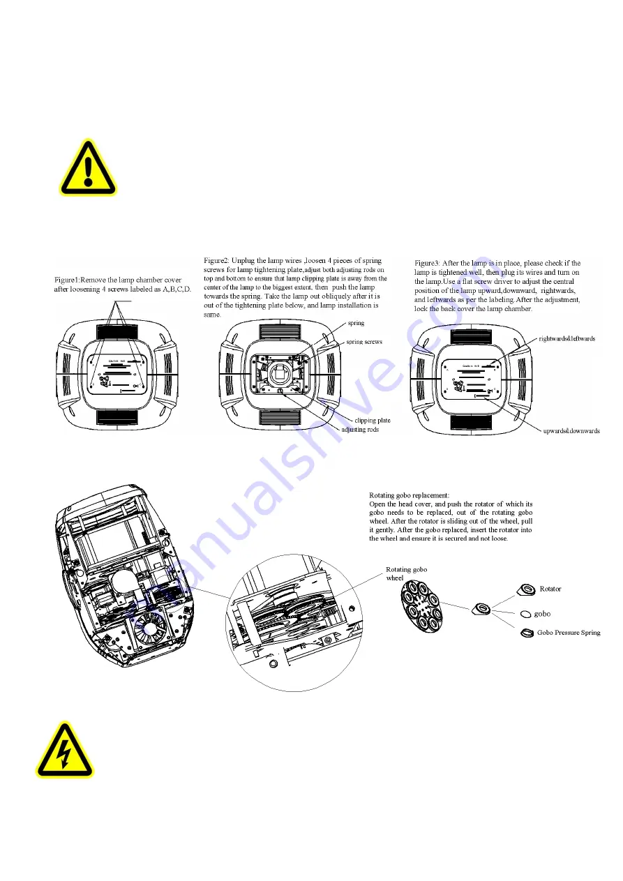 PR Lighting XR480 BEAM Скачать руководство пользователя страница 8