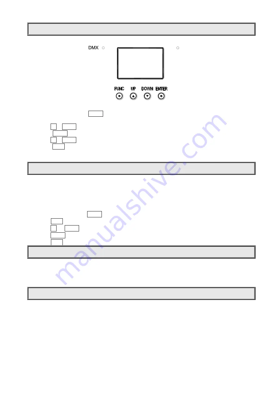 PR Lighting XRLED 700 Spot Product Manual Download Page 7