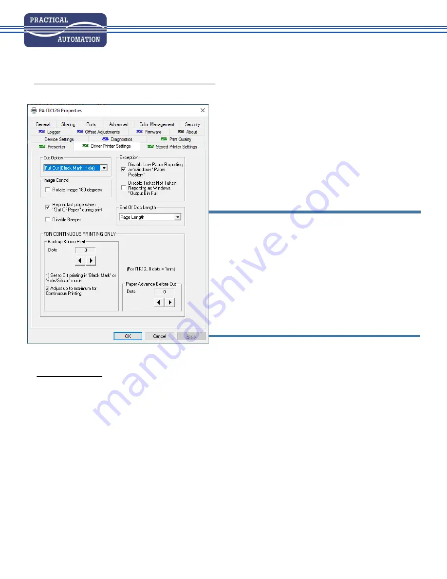 Practical Automation ITK1 G Series Quick Setup Manual Download Page 2