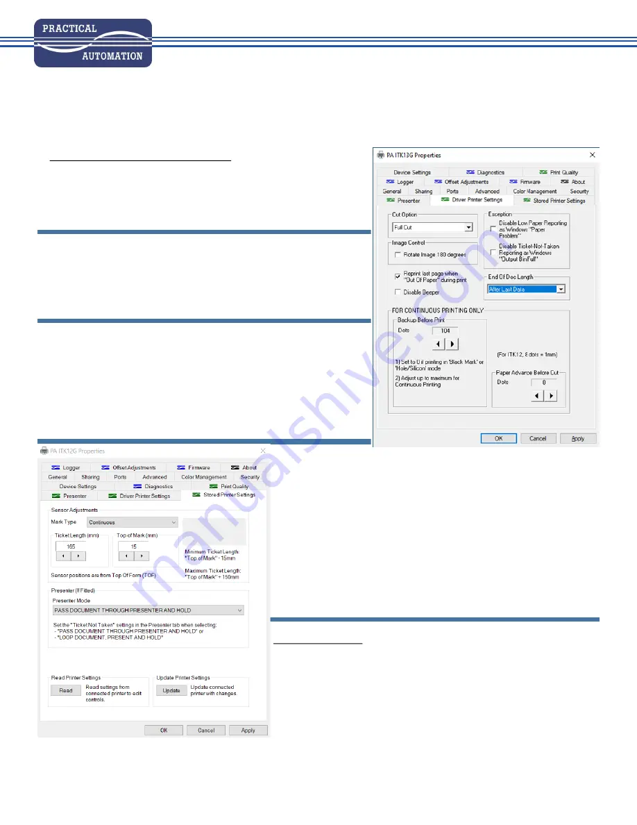 Practical Automation ITK1 G Series Quick Setup Manual Download Page 3