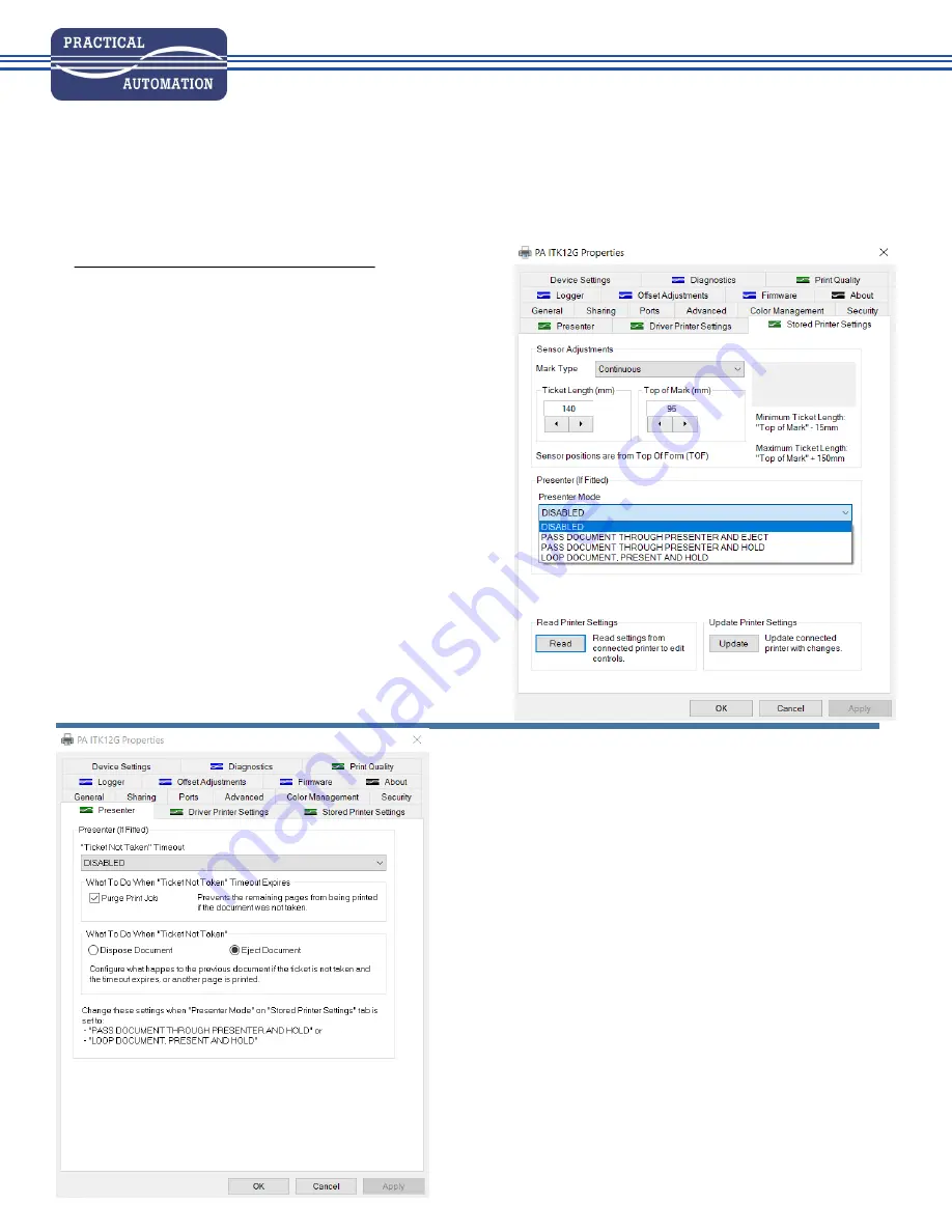 Practical Automation ITK1 G Series Quick Setup Manual Download Page 4