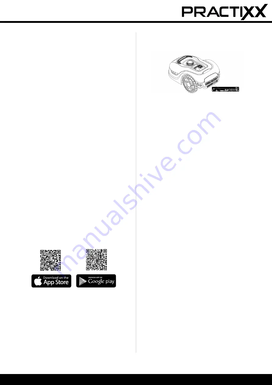 PRACTIXX PX-RRM-600WI Operating And Safety Instructions Manual Download Page 39