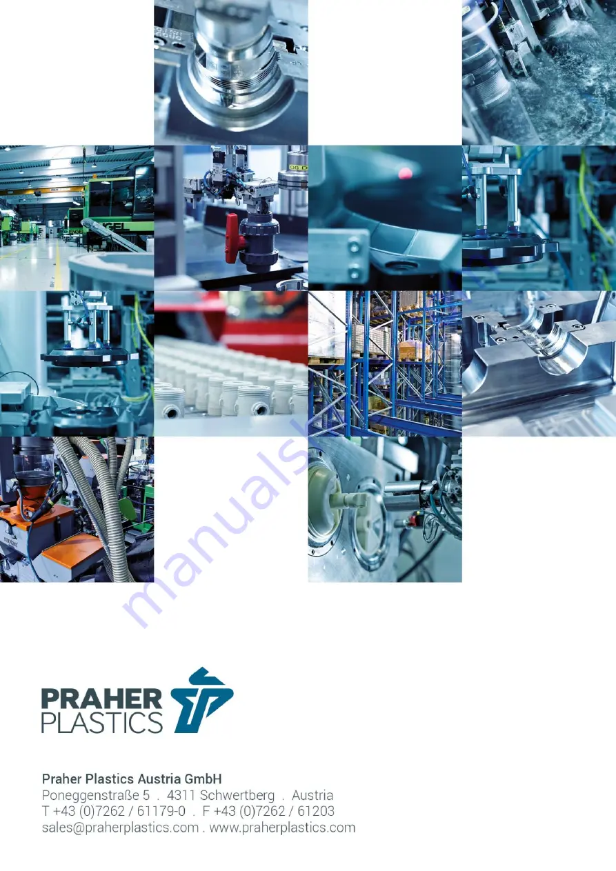 Praher Plastics AQUASTAR mp6 plc Скачать руководство пользователя страница 44