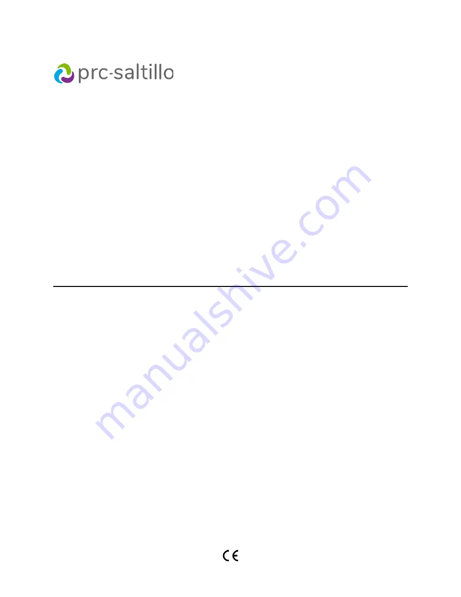 PRC-Saltillo AeroSwitch User Manual Download Page 1