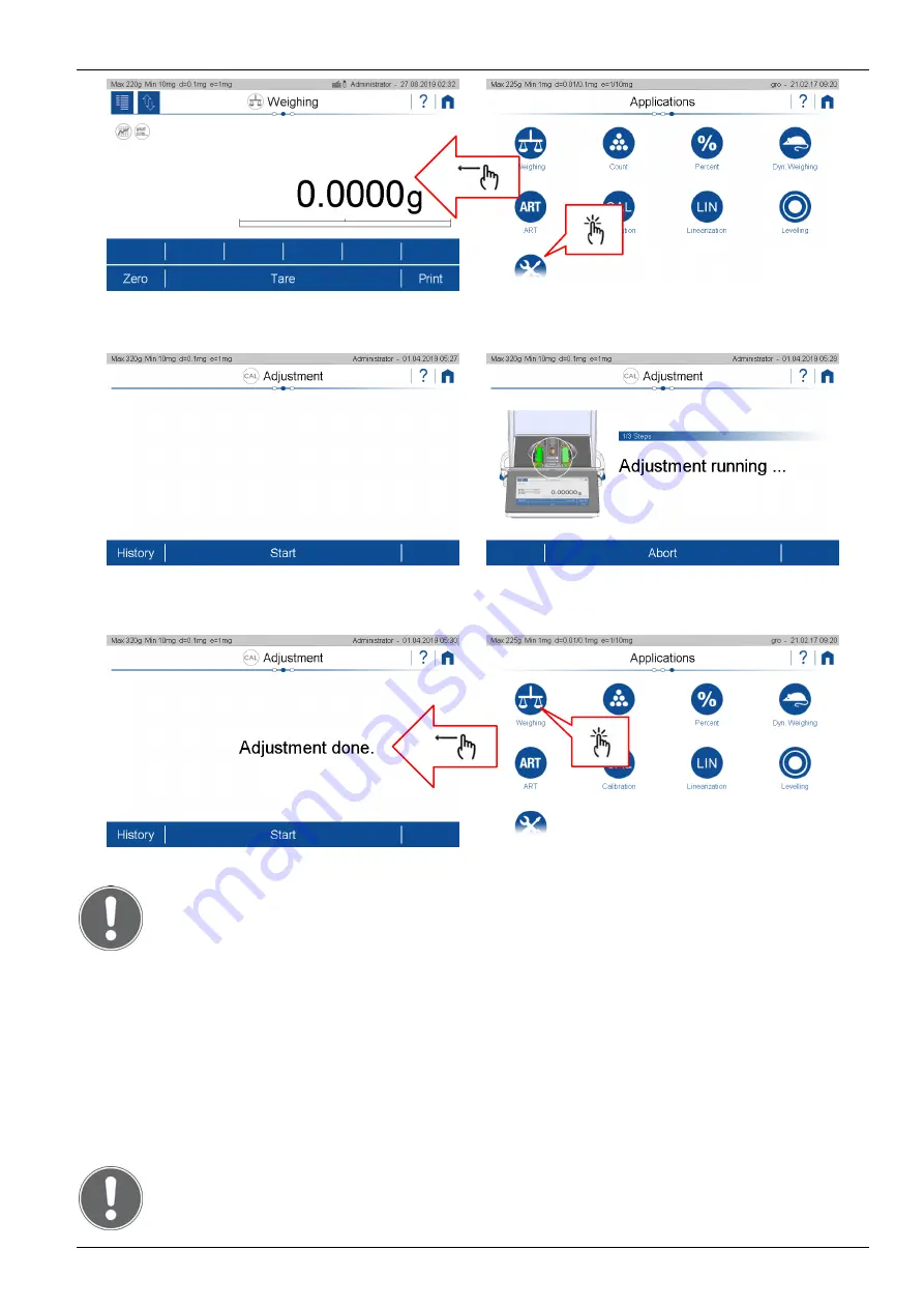 Precisa 350-8182-000 Operating Instructions Manual Download Page 20