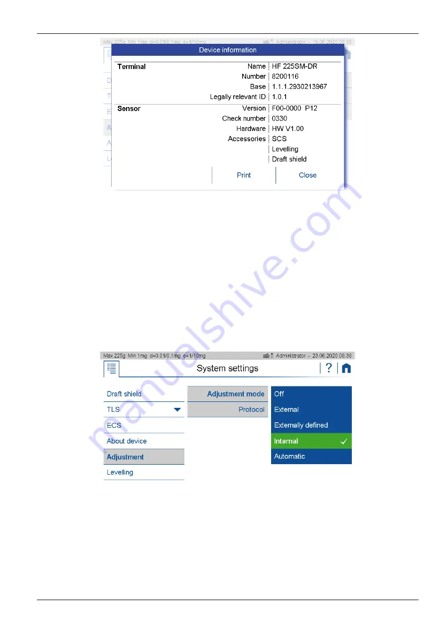 Precisa 350-8182-000 Скачать руководство пользователя страница 58