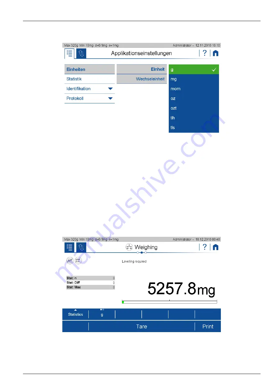 Precisa 350-8182-000 Скачать руководство пользователя страница 63