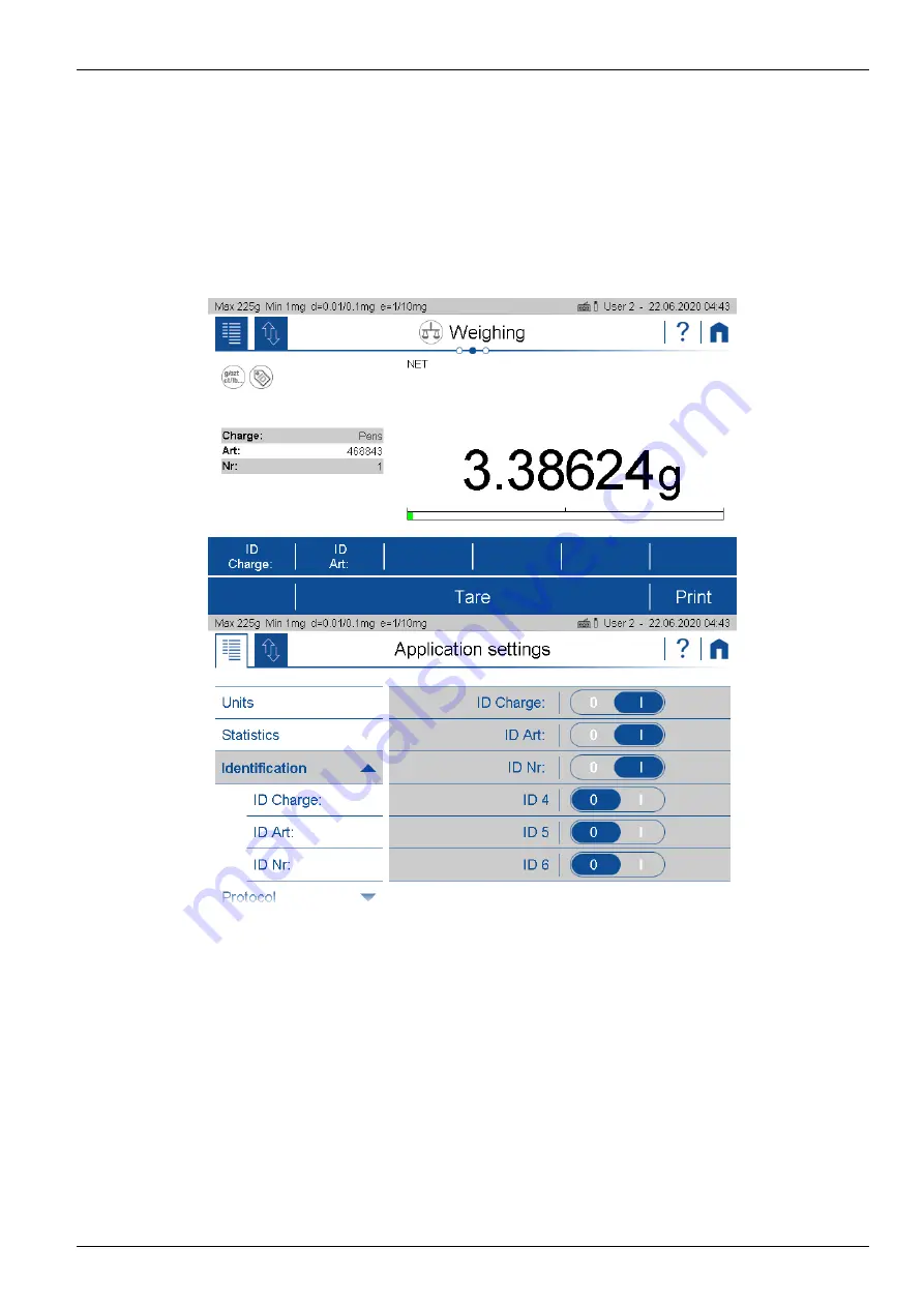 Precisa 350-8182-000 Скачать руководство пользователя страница 68