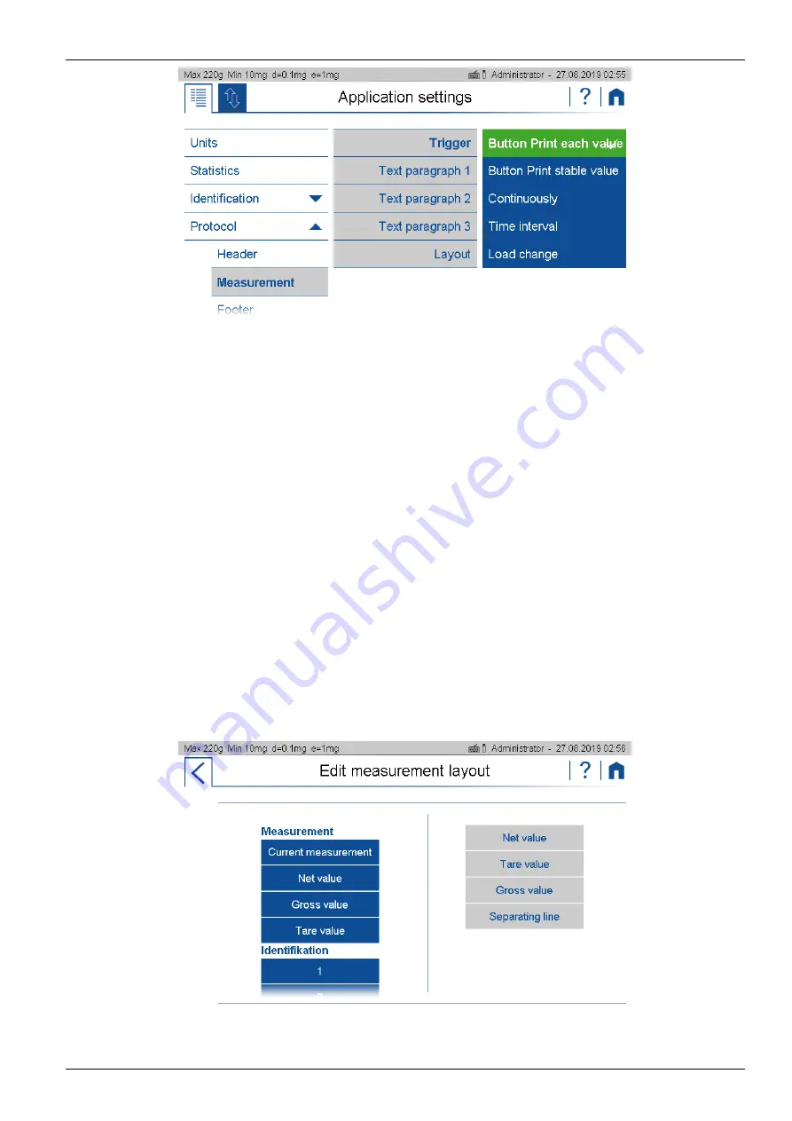 Precisa 350-8182-000 Operating Instructions Manual Download Page 72