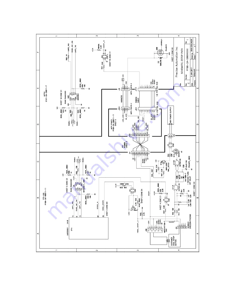 PreCise PF3400 Hardware Reference Manual Download Page 61