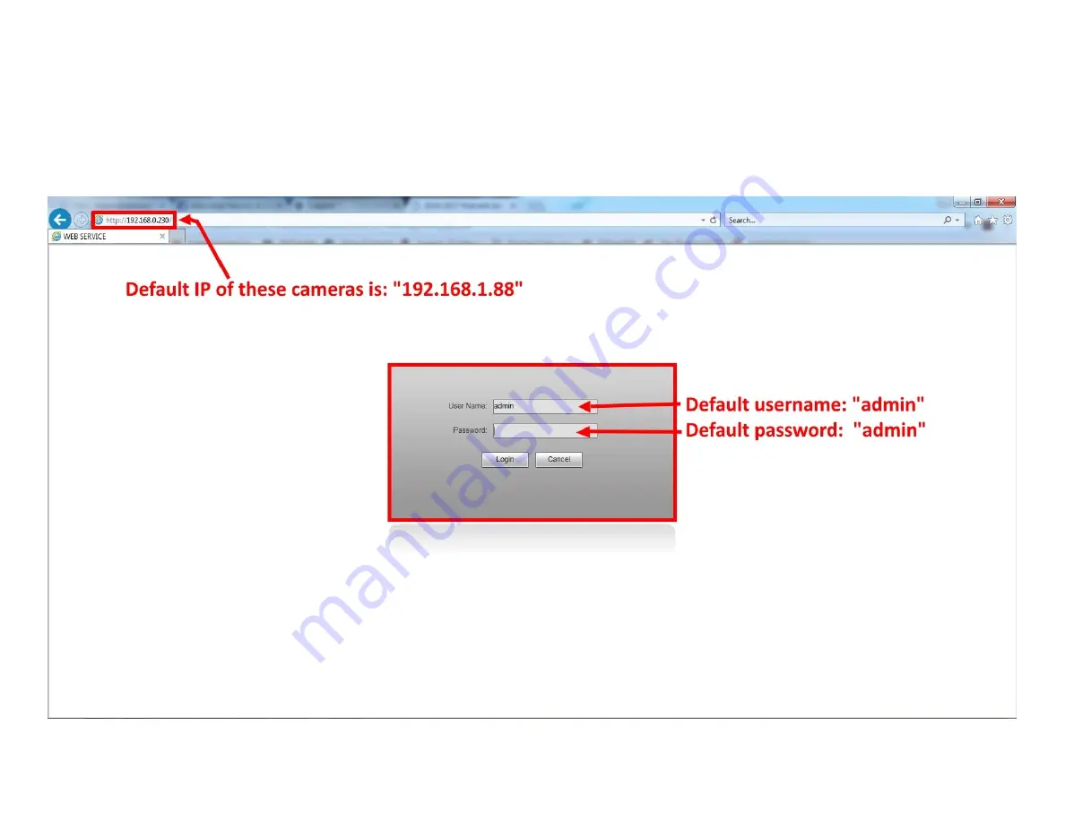 Precision CAM PTZ-IP-30X-TM Config Manual Download Page 3