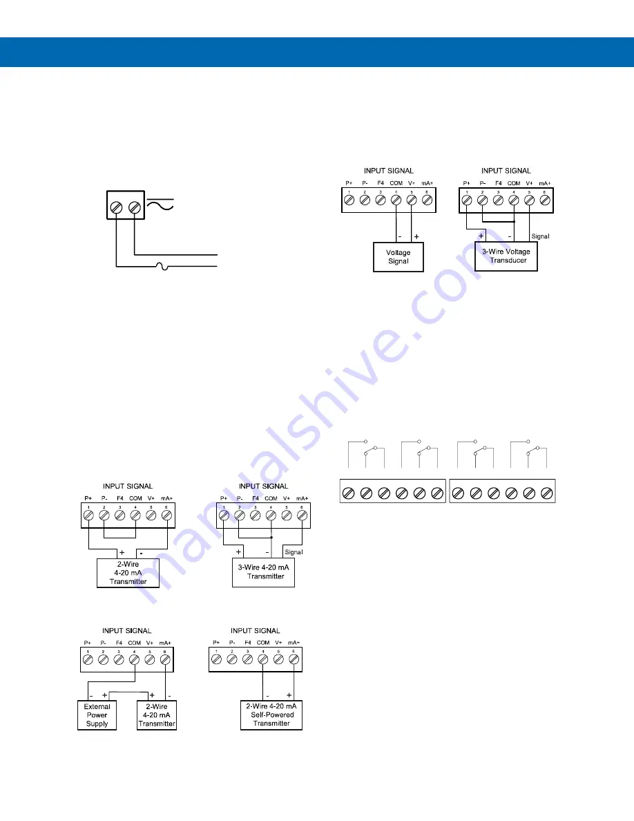 PRECISION DIGITAL Helios PD2-6200 Instruction Manual Download Page 19