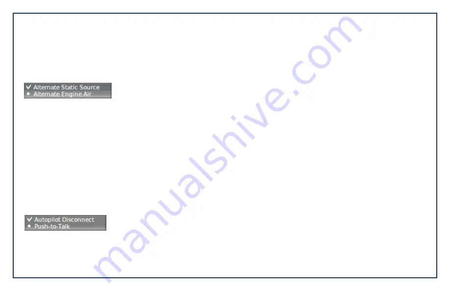 Precision Flight Controls Cirrus II Set Up And Operation Manual Download Page 11