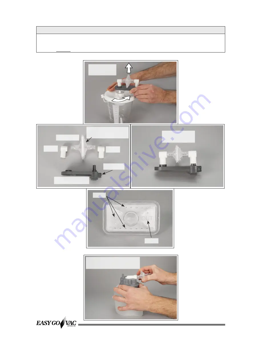 Precision Medical Easy Go Vac PM66 Series User Manual Download Page 16