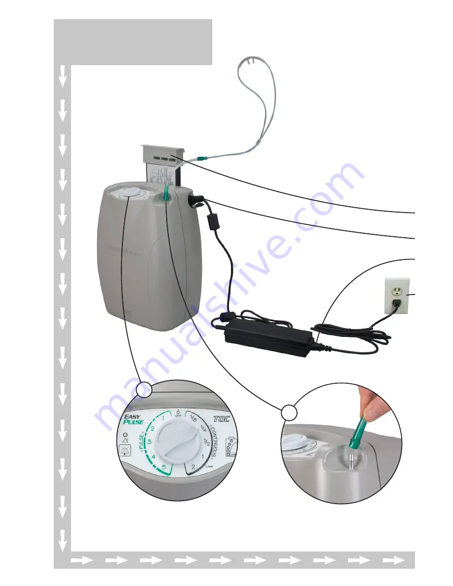 Precision Medical EasyPulse PM4400 Series User Manual Download Page 2