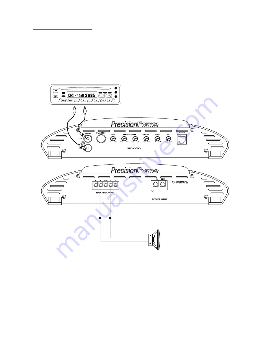 Precision Power PC1000.1 Скачать руководство пользователя страница 13