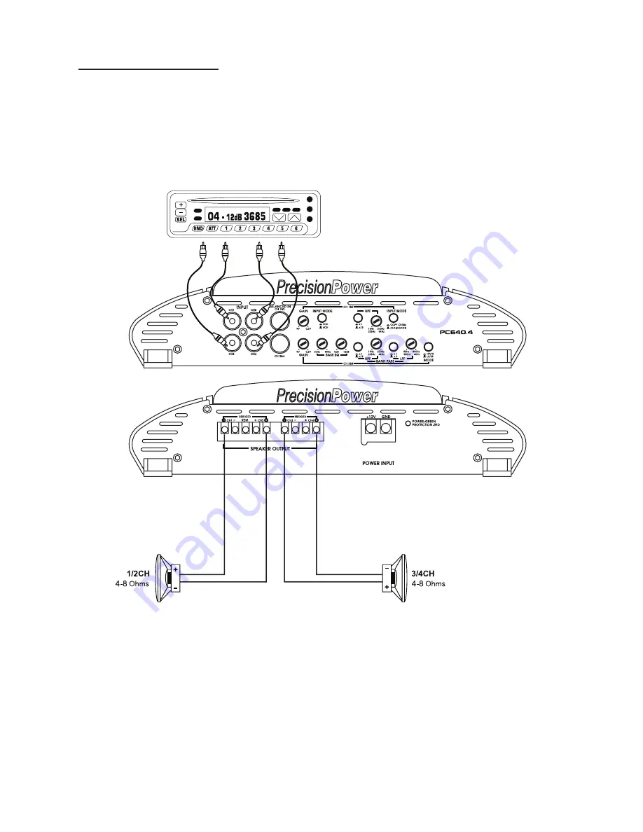 Precision Power PC1000.1 Owner'S Manual Download Page 17