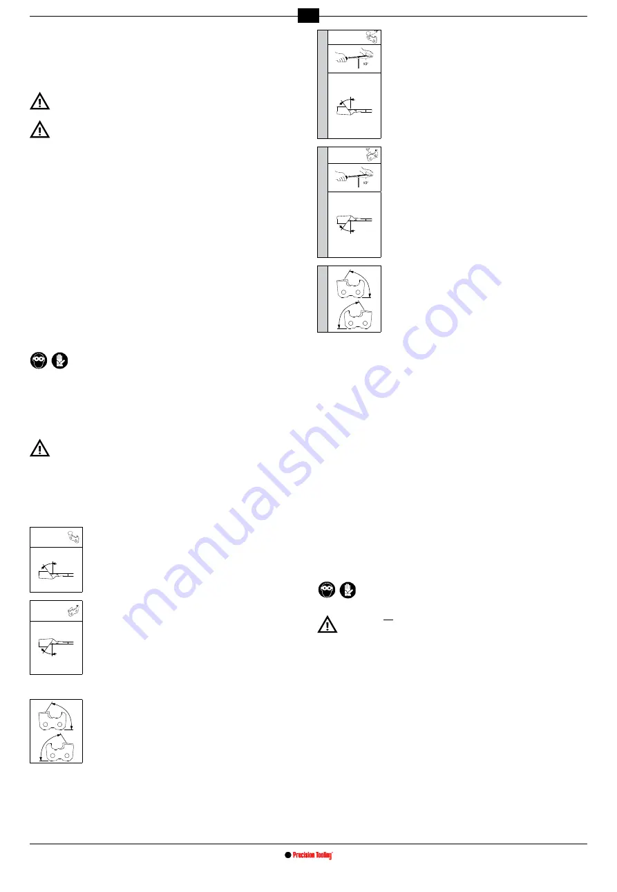 Precision Tooling Speed Sharp Star Owner'S Manual Download Page 61