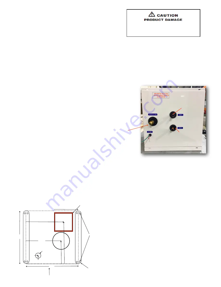 PrecisionTemp RV-550 NSP-EC Installation, Operation And Maintenance Manual Download Page 2