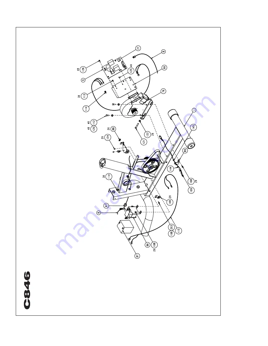 Precor Bicycle-mounted Child Seat C846 Скачать руководство пользователя страница 50