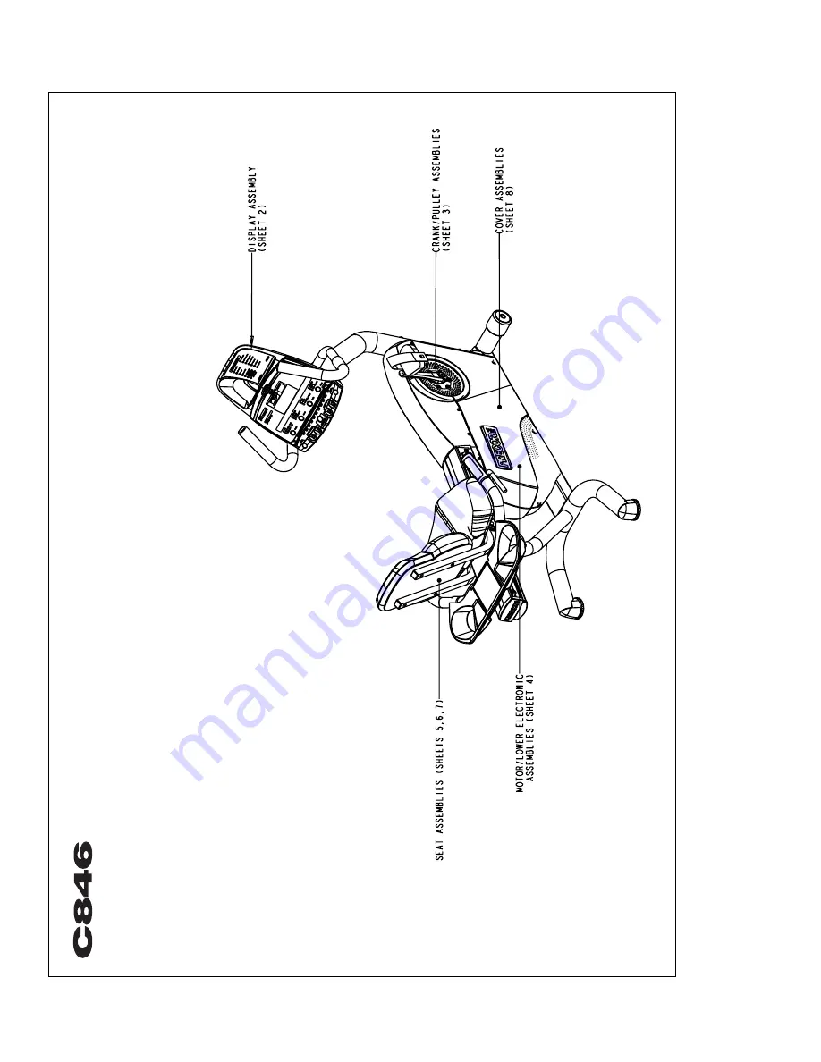 Precor Bicycle-mounted Child Seat C846 Owner'S Manual Download Page 52