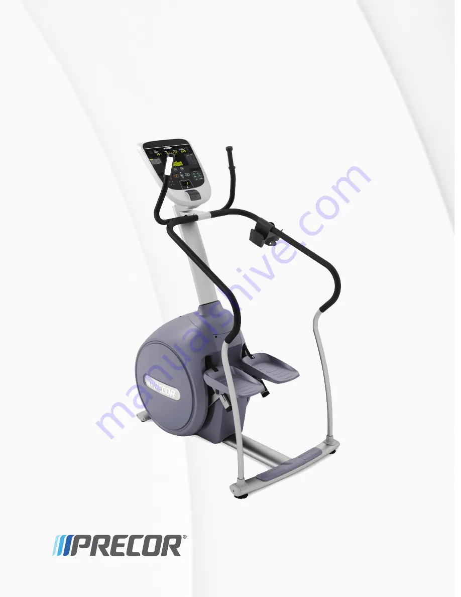 Precor CLIMBER 835 Assembling And Maintaining Manual Download Page 1