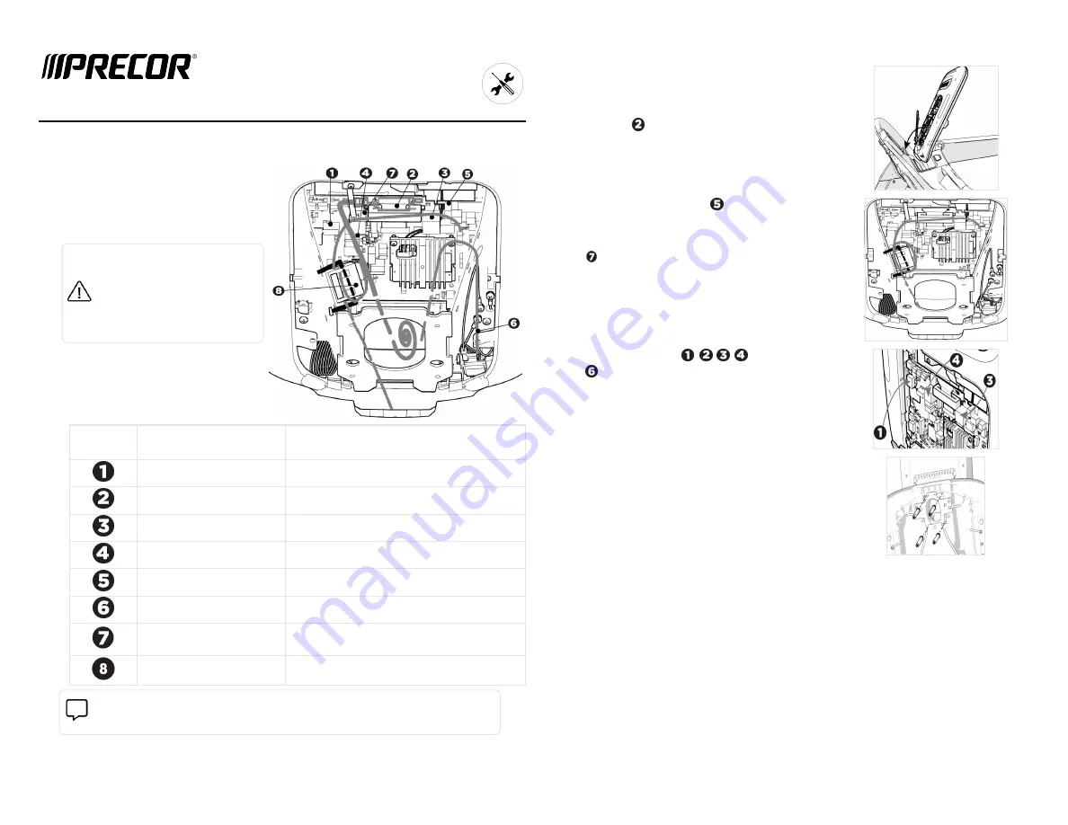 Precor Experience P62 Installation Manual Download Page 1