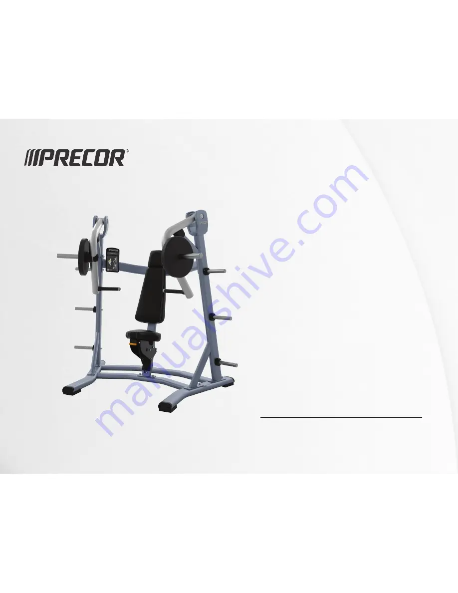 Precor Hack Squat DPL0603 Owner'S Manual Download Page 1