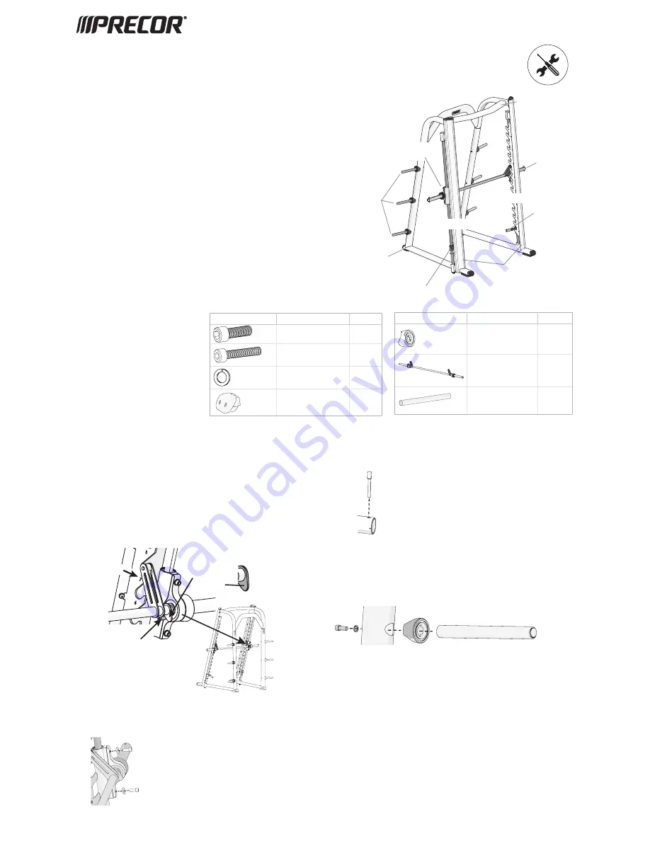 Precor Hack Squat DPL0603 Скачать руководство пользователя страница 13