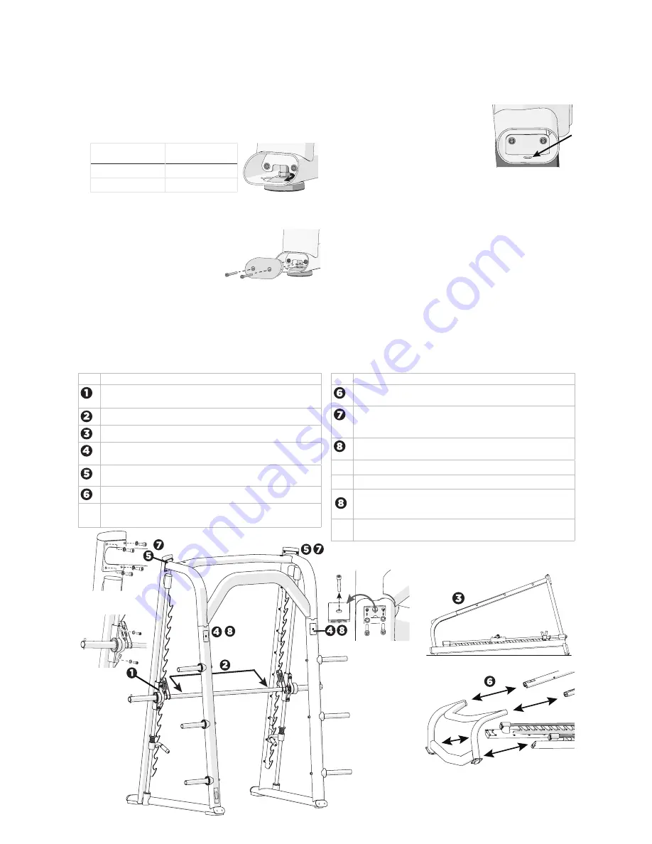 Precor Hack Squat DPL0603 Owner'S Manual Download Page 14