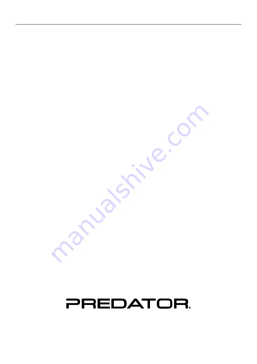 Predator 58169 Скачать руководство пользователя страница 28