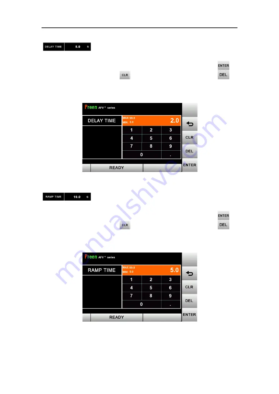 Preen AFV+ Series User Manual Download Page 58