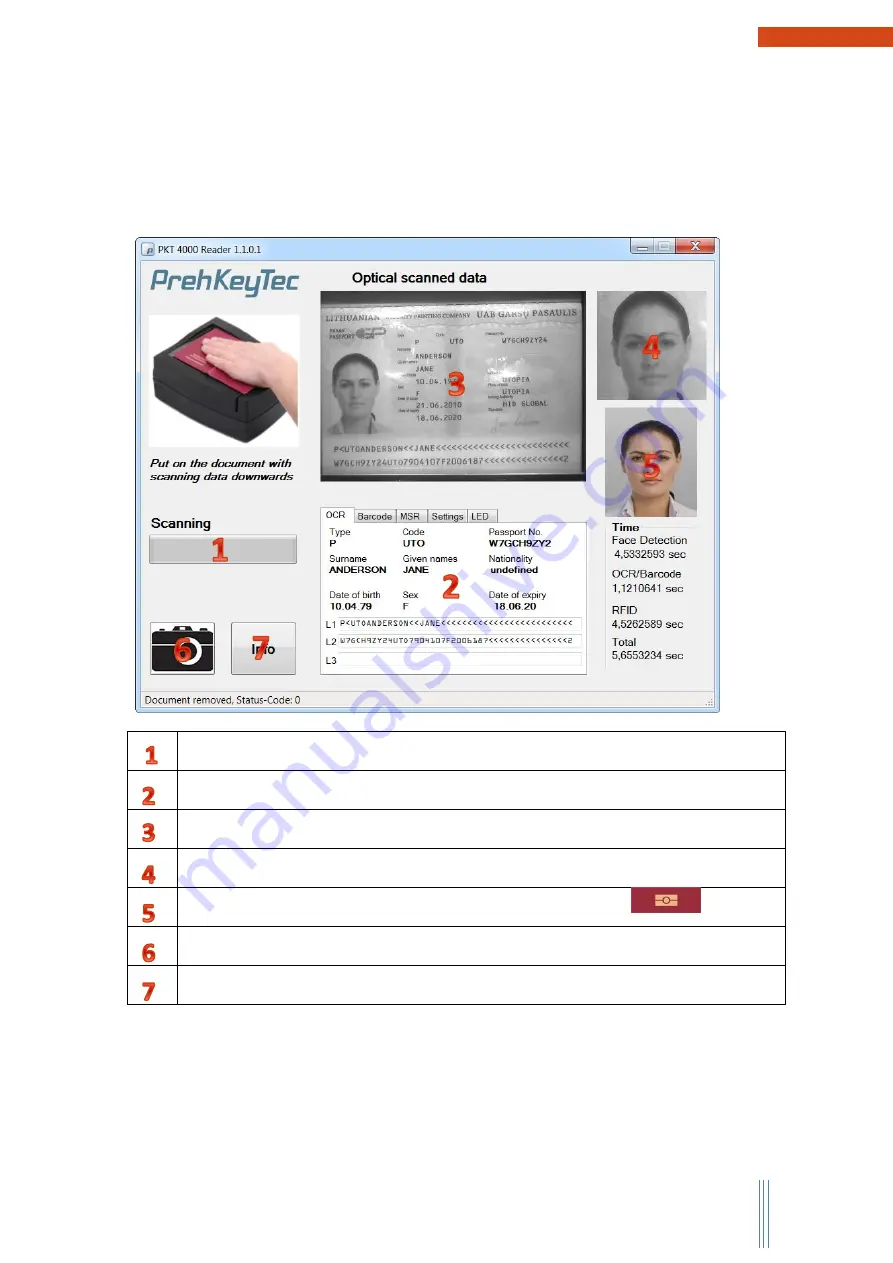 PrehKeyTec PKT 4000 Manual Download Page 15