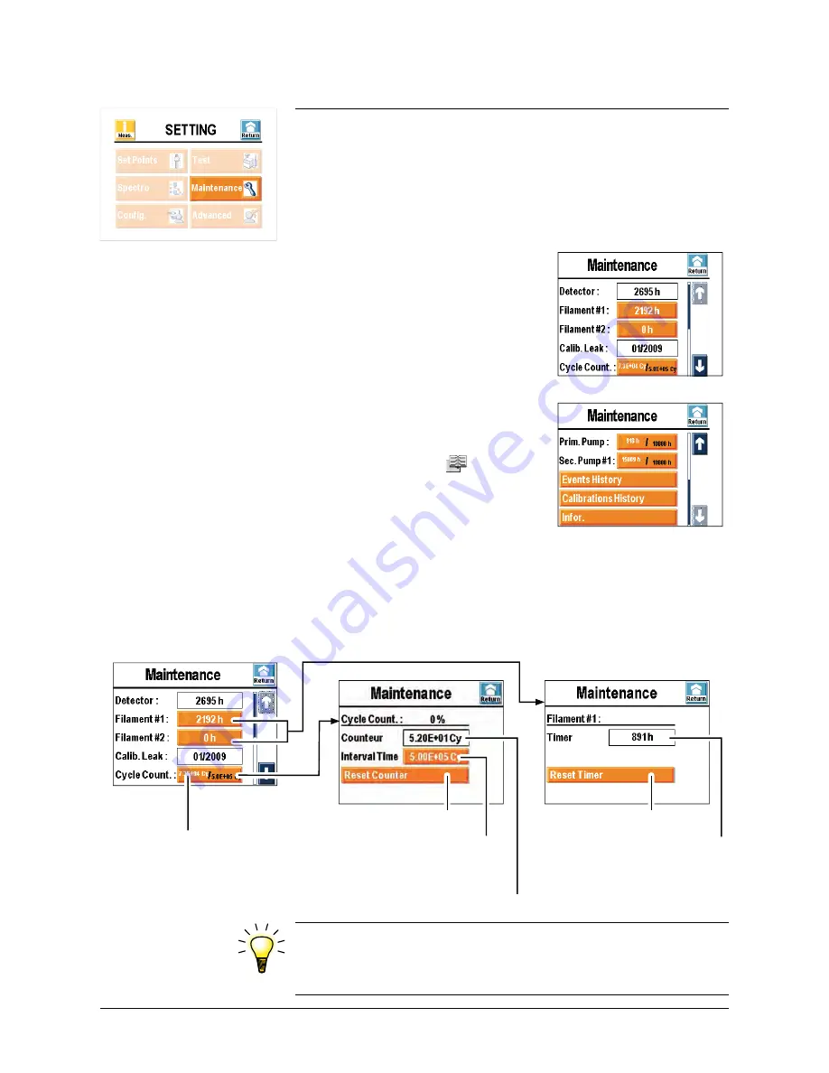 Preiffer adixen ASM 380 Operating Instructions Manual Download Page 170