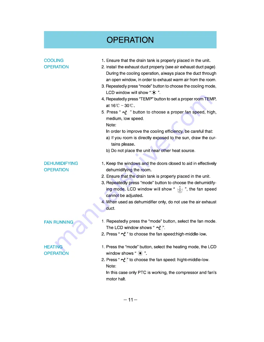 Prem-I-Air GP12-12L Owner'S Manual Download Page 13