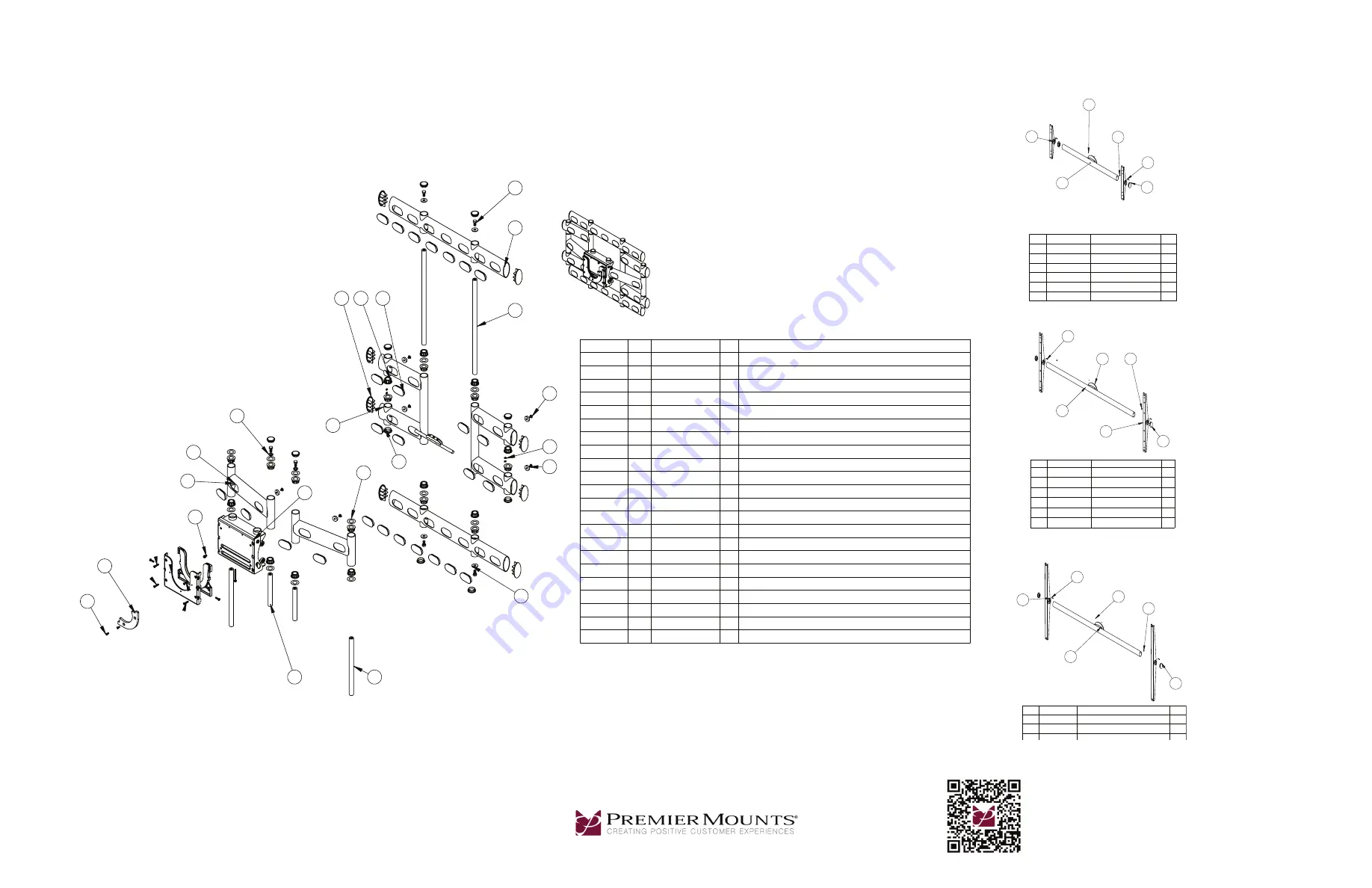 Premier Mounts AM500 Скачать руководство пользователя страница 8